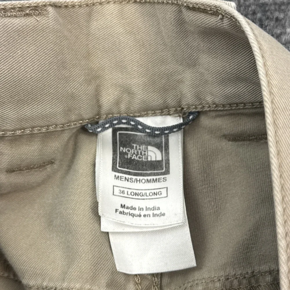 The North Face Chino Shorts Mens Size 36 Long Beige Khaki Outdoors Casual